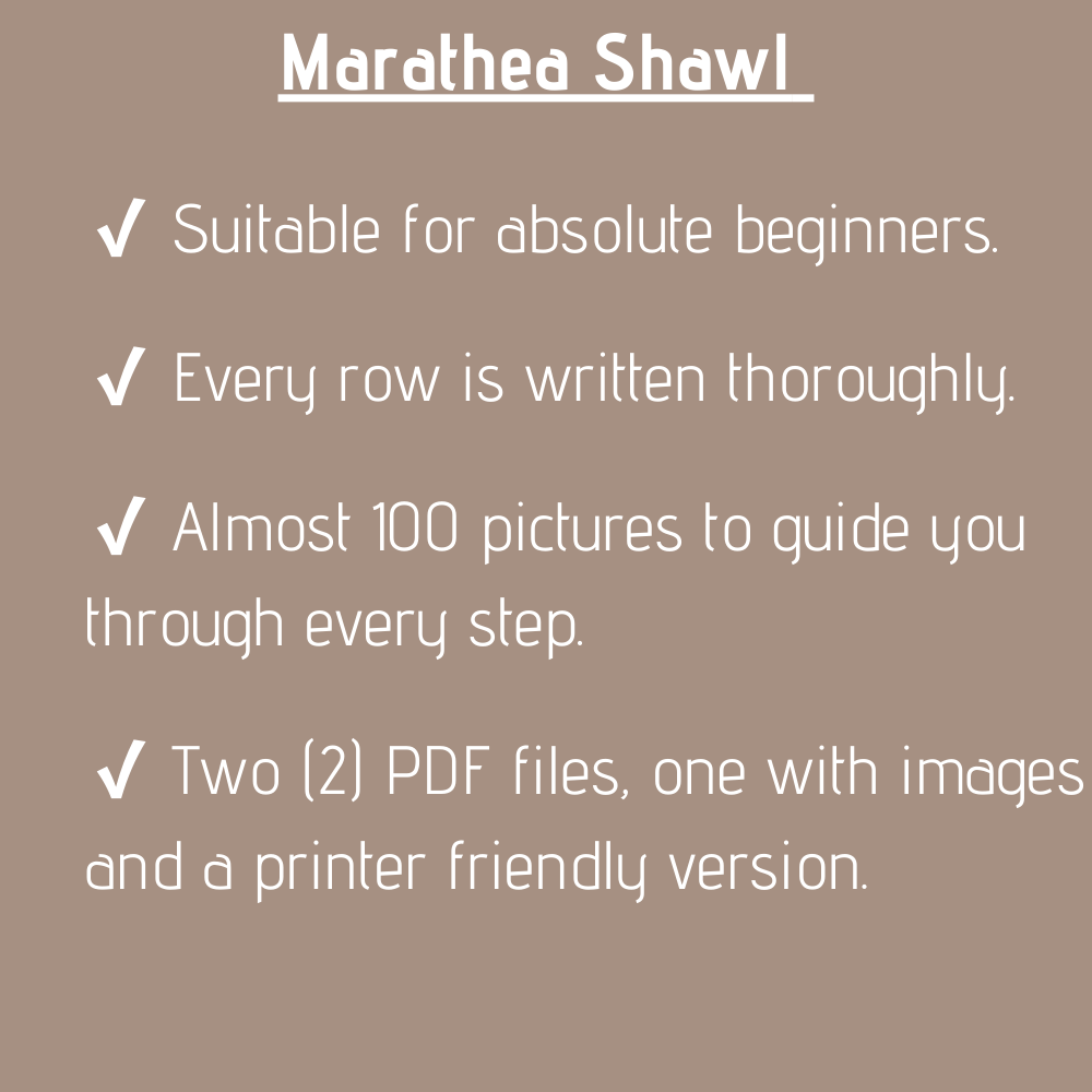 Marathea Shawl Crochet Pattern