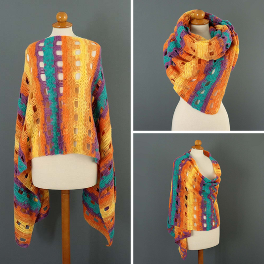 Efthalia Shawl Crochet Pattern