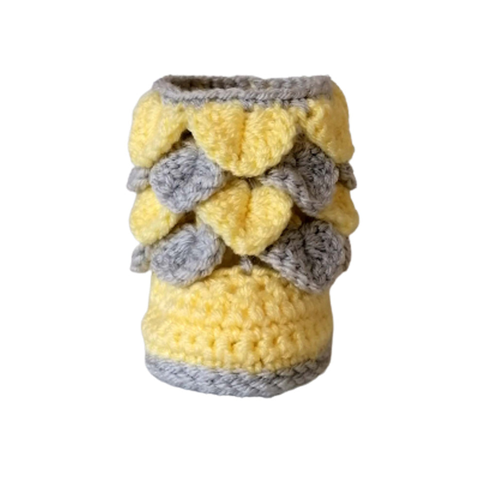 Crocodile Stitch Booties Crochet Pattern (0 - 12 months)