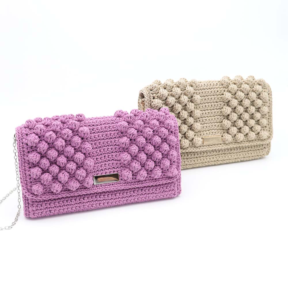 sappho clutch bag by kiki crochet patterns