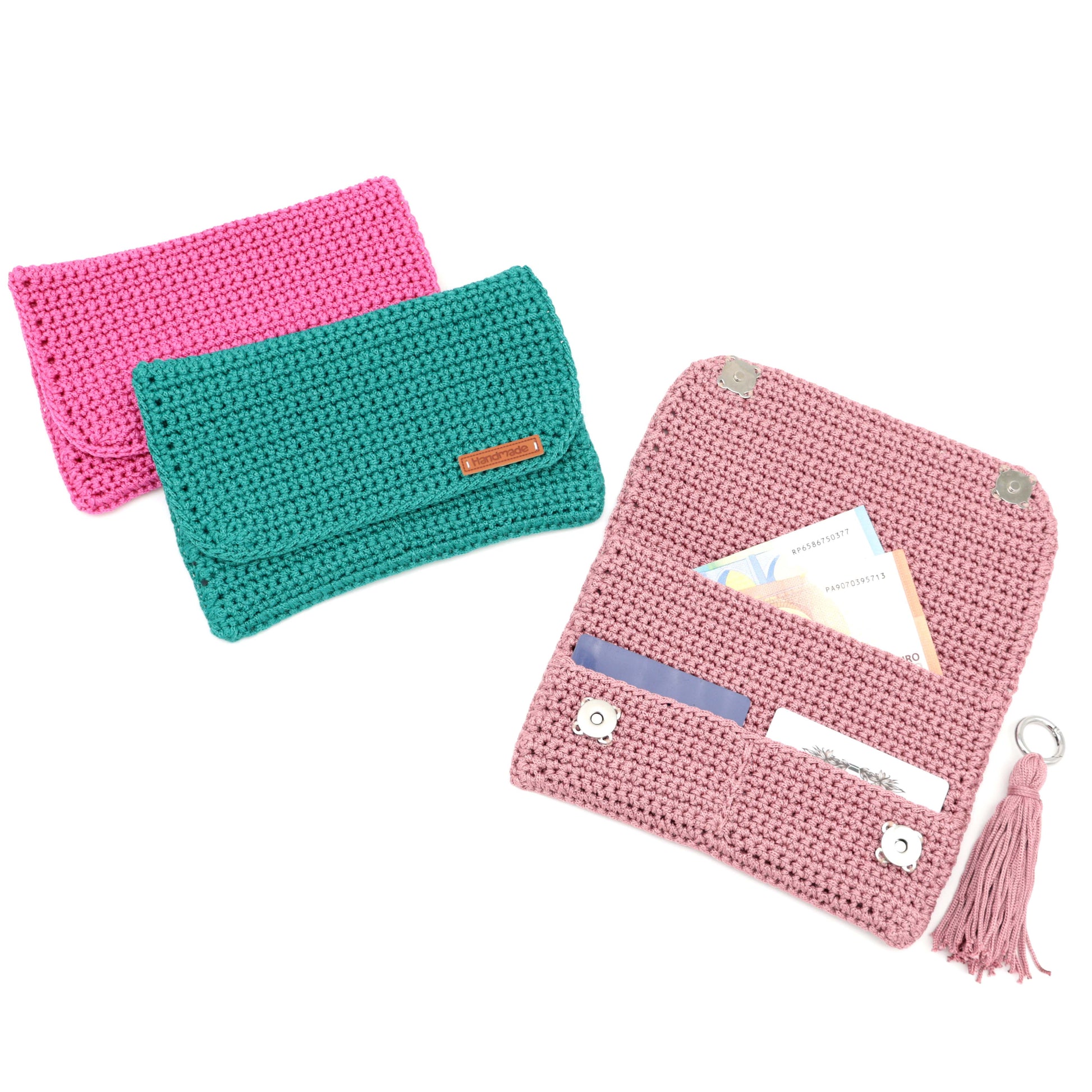 a wallet in a day by kiki crochet patterns
