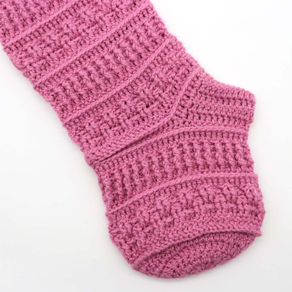 Perfect in Textures Christmas Stocking Crochet Pattern