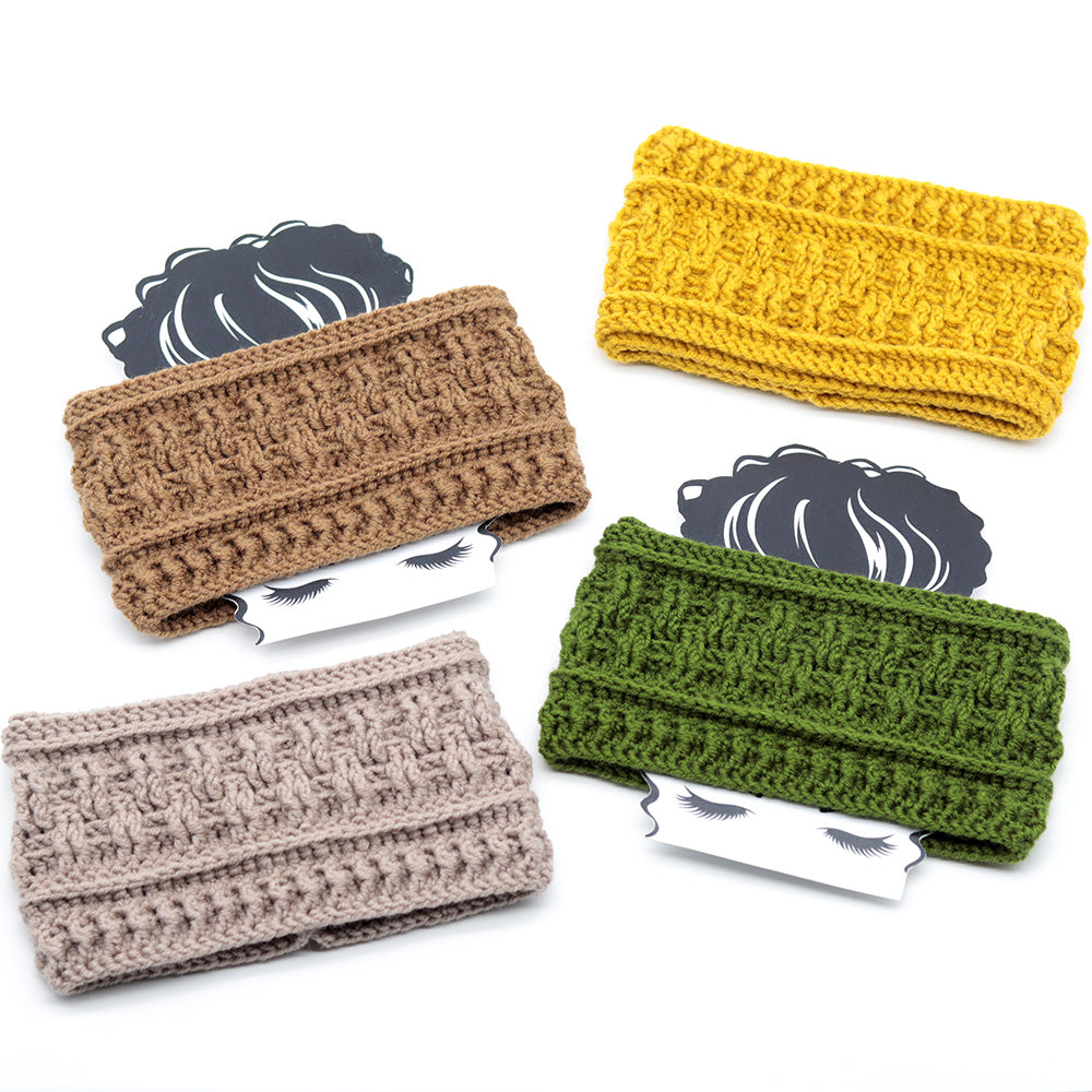 Perfect in Textures Ear Warmer Crochet Pattern