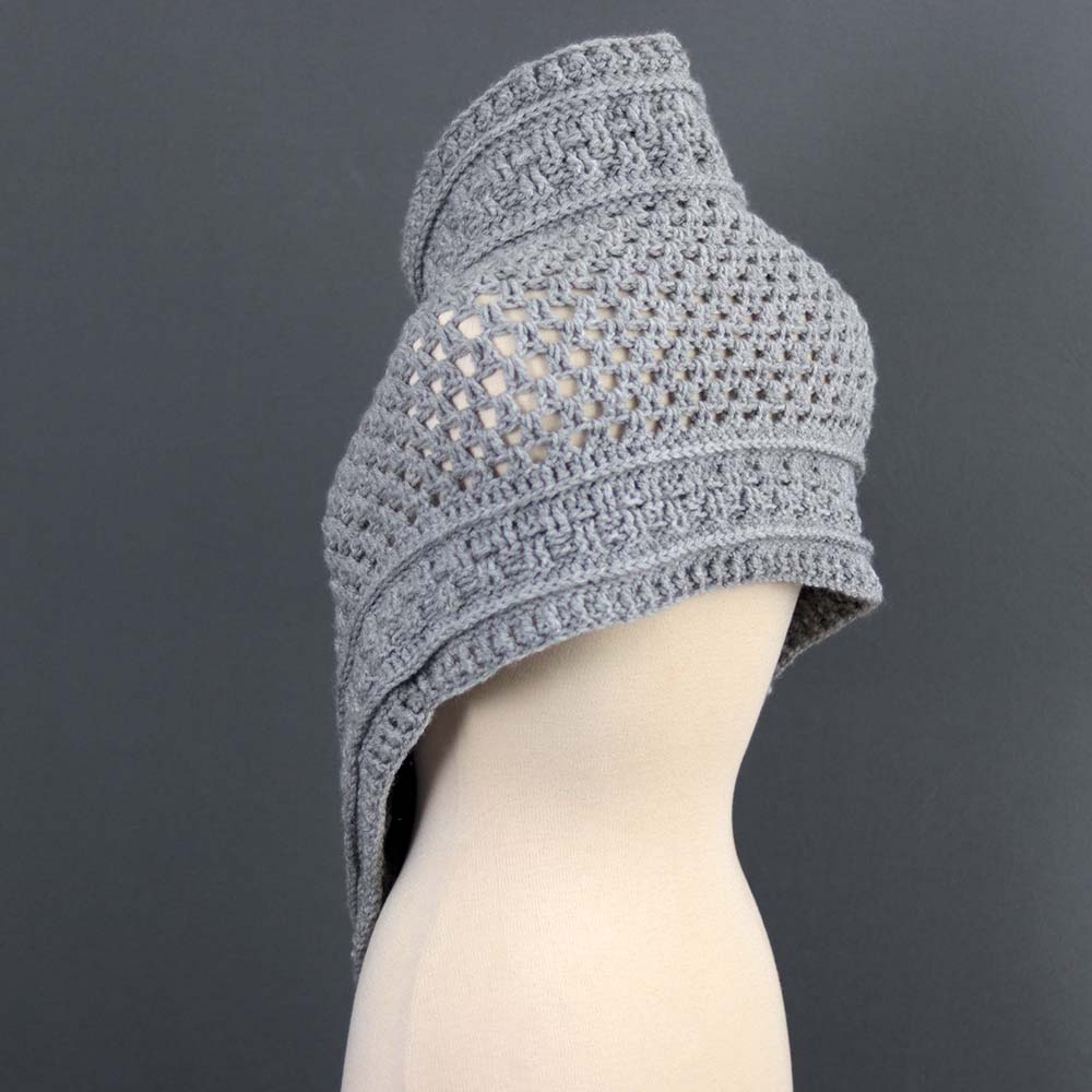 textures and grannies cowl by kiki crochet patterns