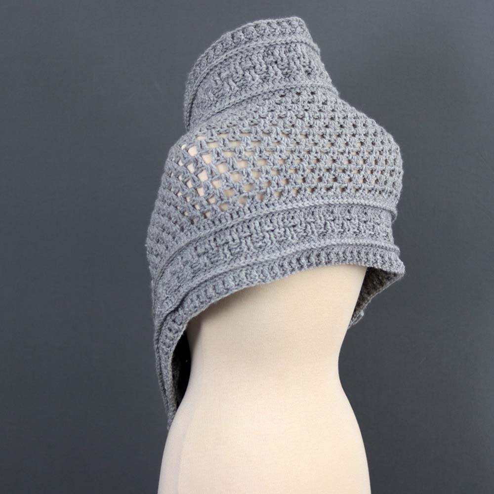 Textures and Grannies Cowl Crochet Pattern