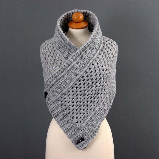 textures and grannies cowl by kiki crochet patterns
