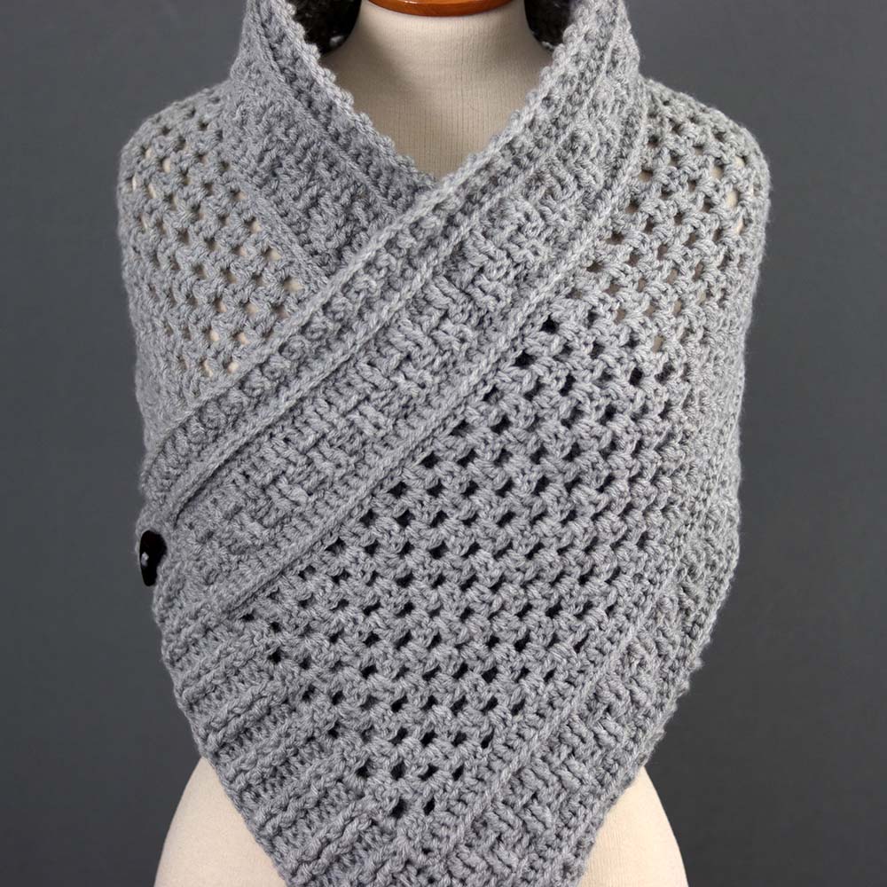 Textures and Grannies Cowl Crochet Pattern