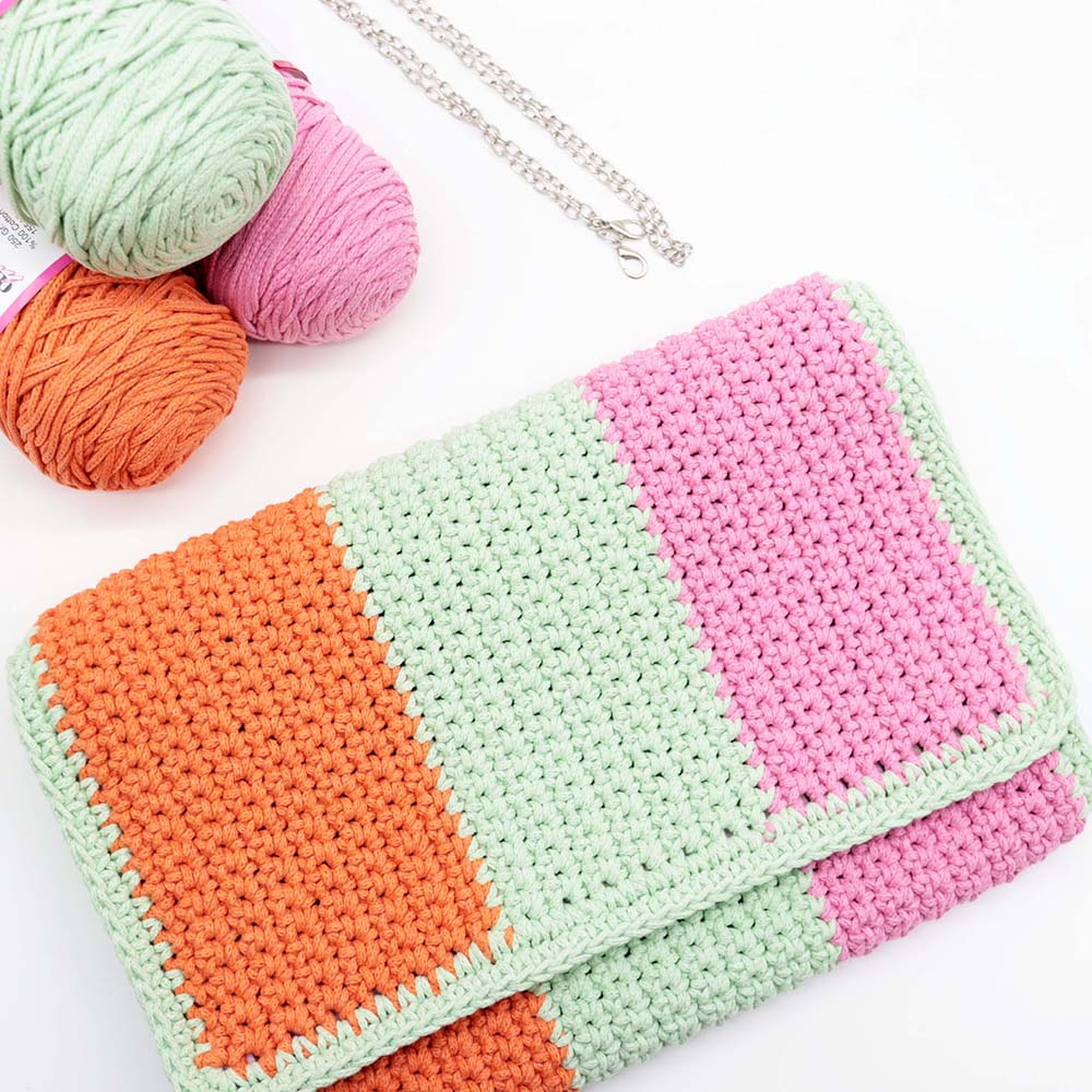 ariadne clutch bag by kiki crochet patterns
