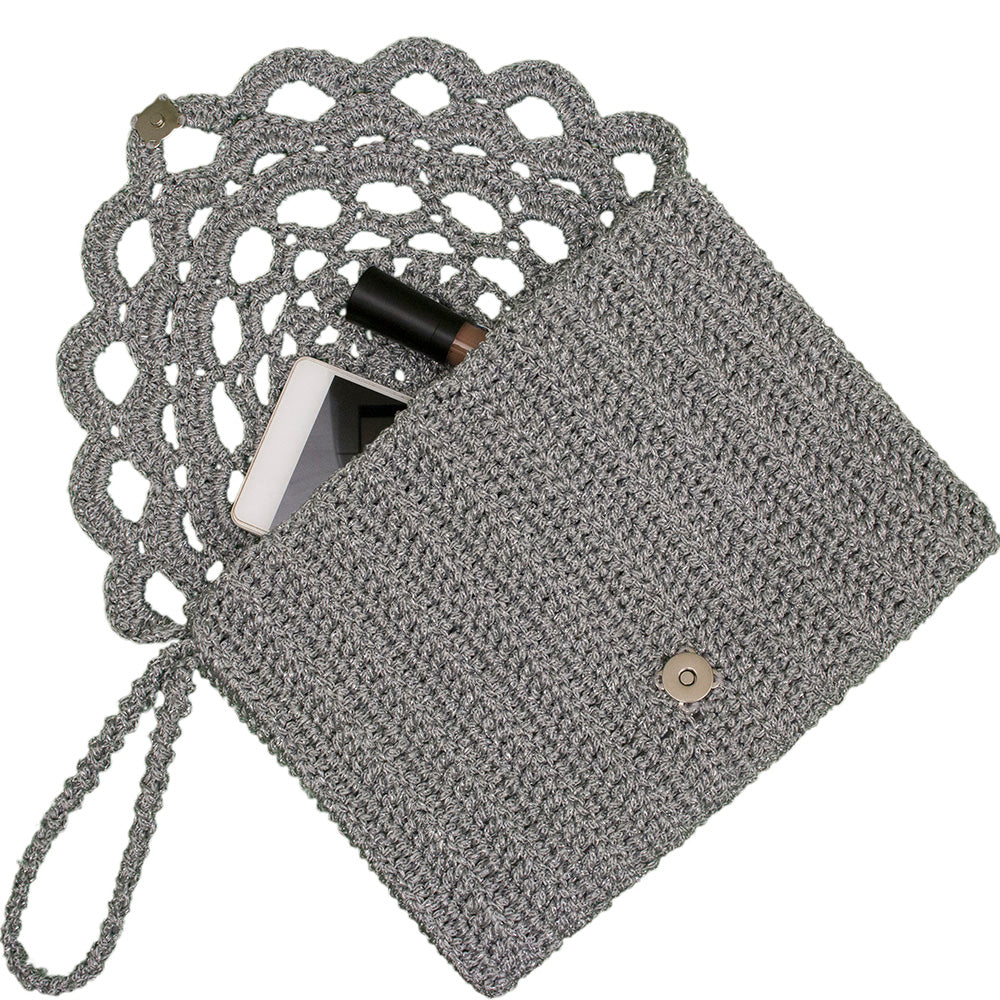 Red Carpet Clutch Bag Crochet Pattern
