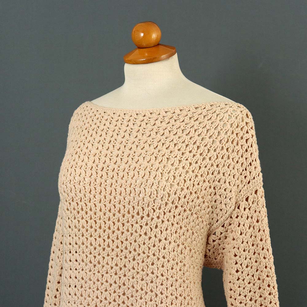 Anthemis Top Crochet Pattern (S - 5XL)