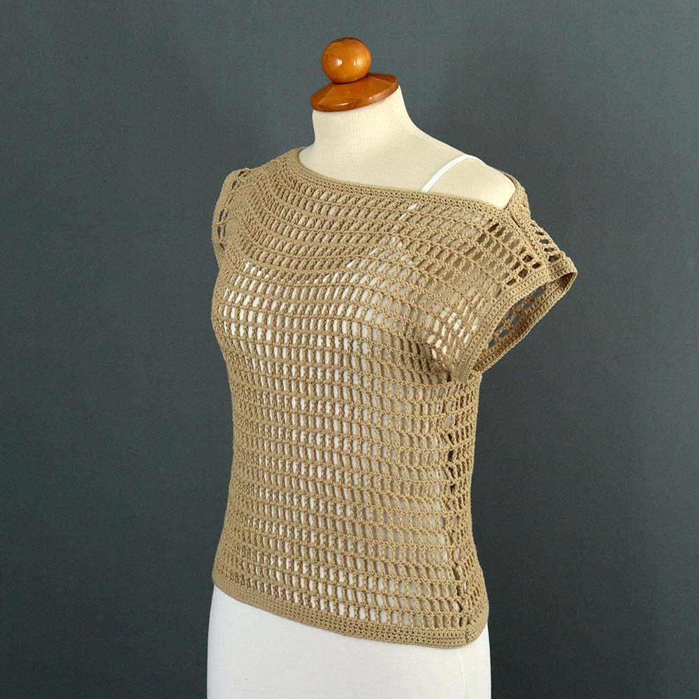 Sunset Reflections Top Crochet Pattern (XS - 5XL)