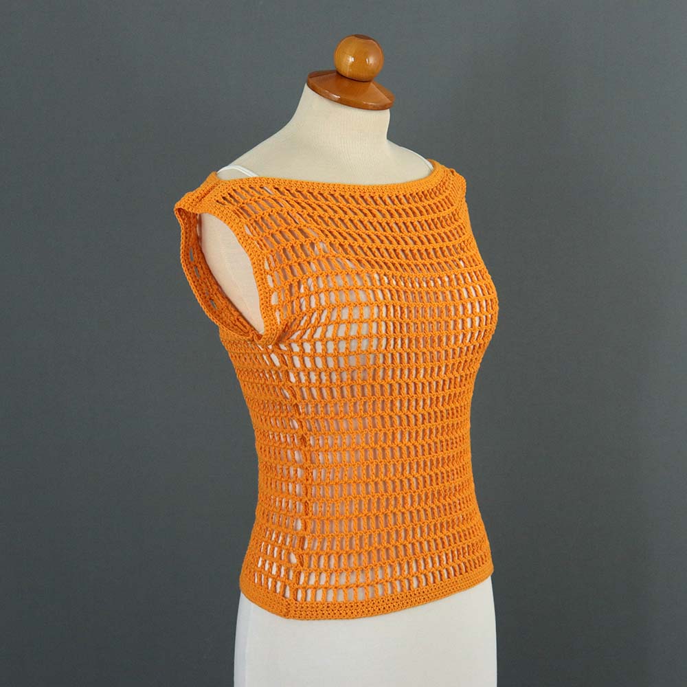Sunset Reflections Top Crochet Pattern (XS - 5XL)