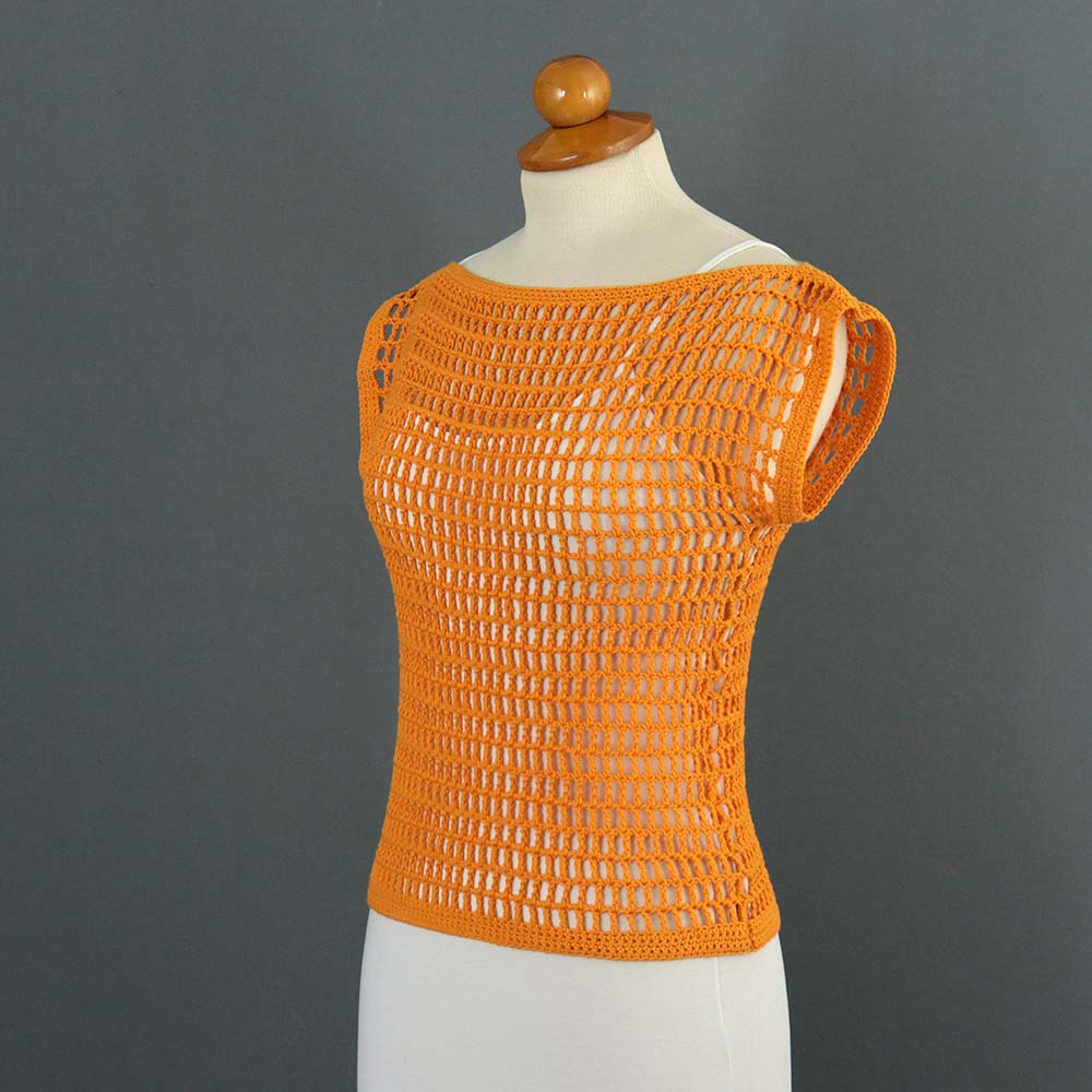 Sunset Reflections Top Crochet Pattern (XS - 5XL)