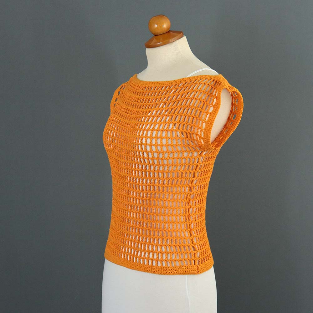 Sunset Reflections Top Crochet Pattern (XS - 5XL)