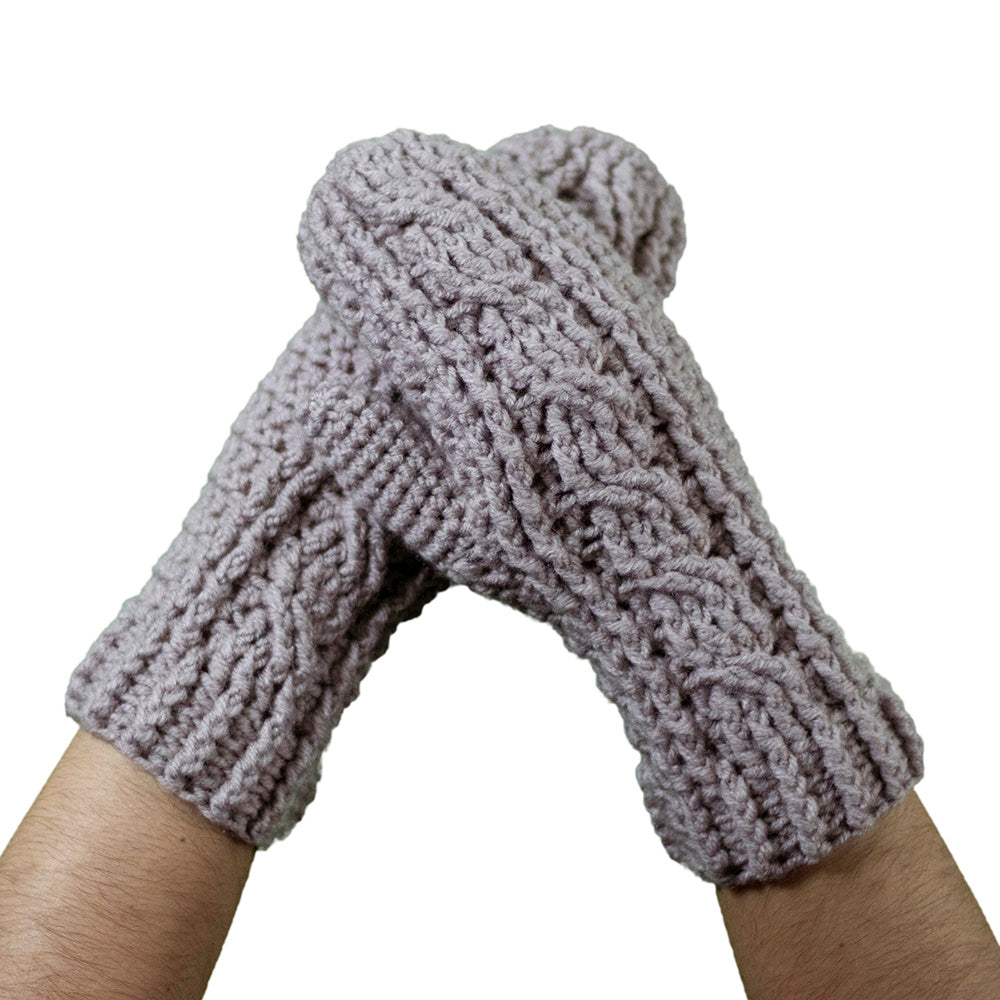Curious Twists Mittens Crochet Pattern