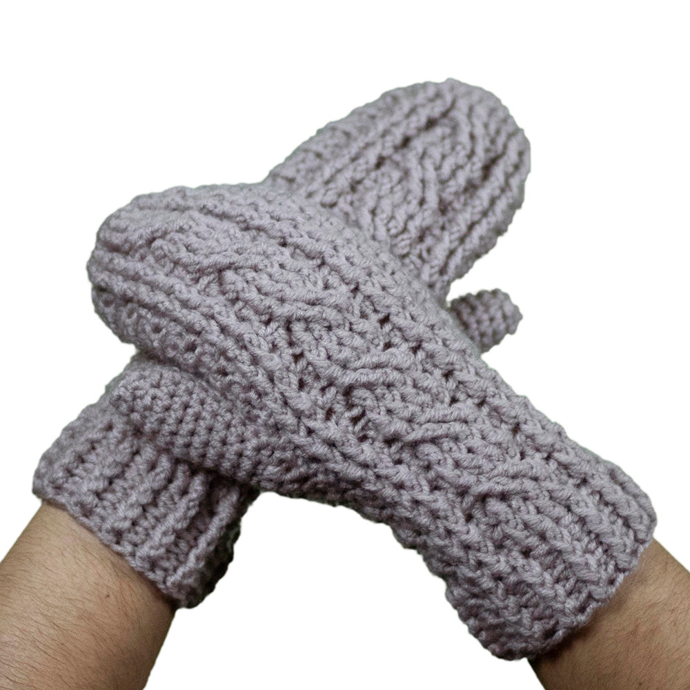 Curious Twists Mittens Crochet Pattern