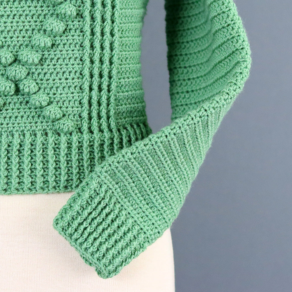 Athena Sweater Crochet Pattern (S - 5 XL)