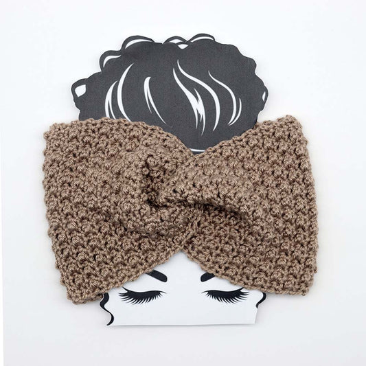 Berry Twisted Headband Crochet Pattern