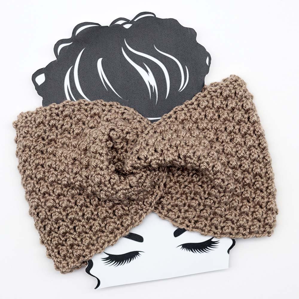 Berry Twisted Headband Crochet Pattern