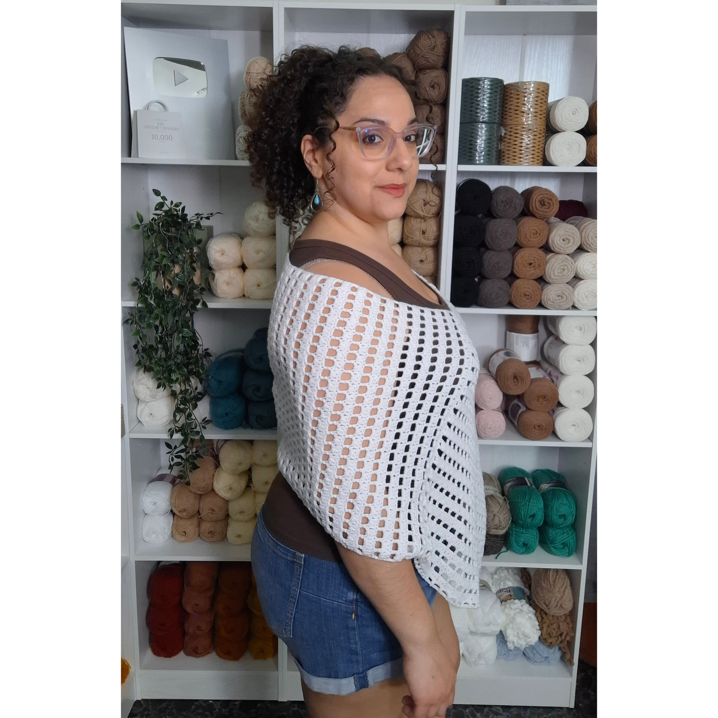 Claire Poncho Crochet Pattern (S - 5XL)