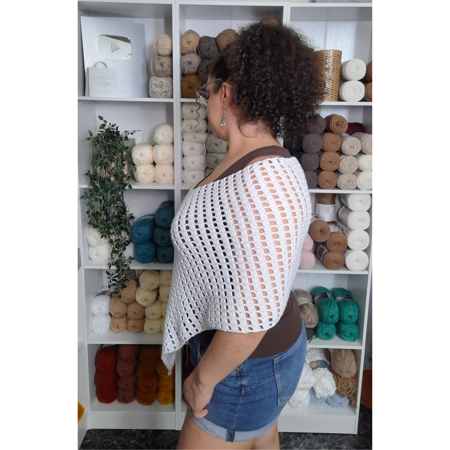 Claire Poncho Crochet Pattern (S - 5XL)
