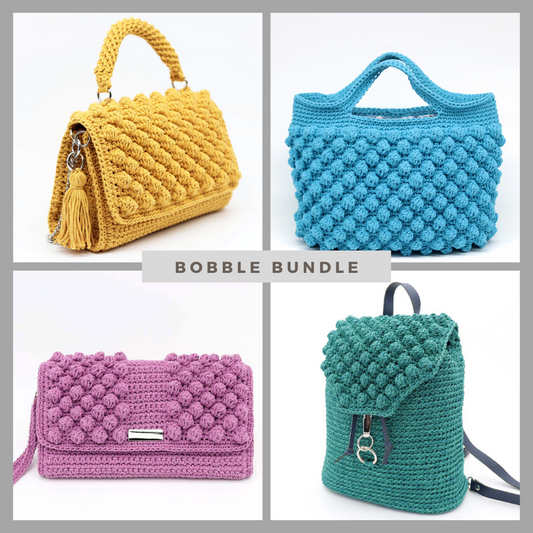 Bobble Bag Bundle Crochet Pattern