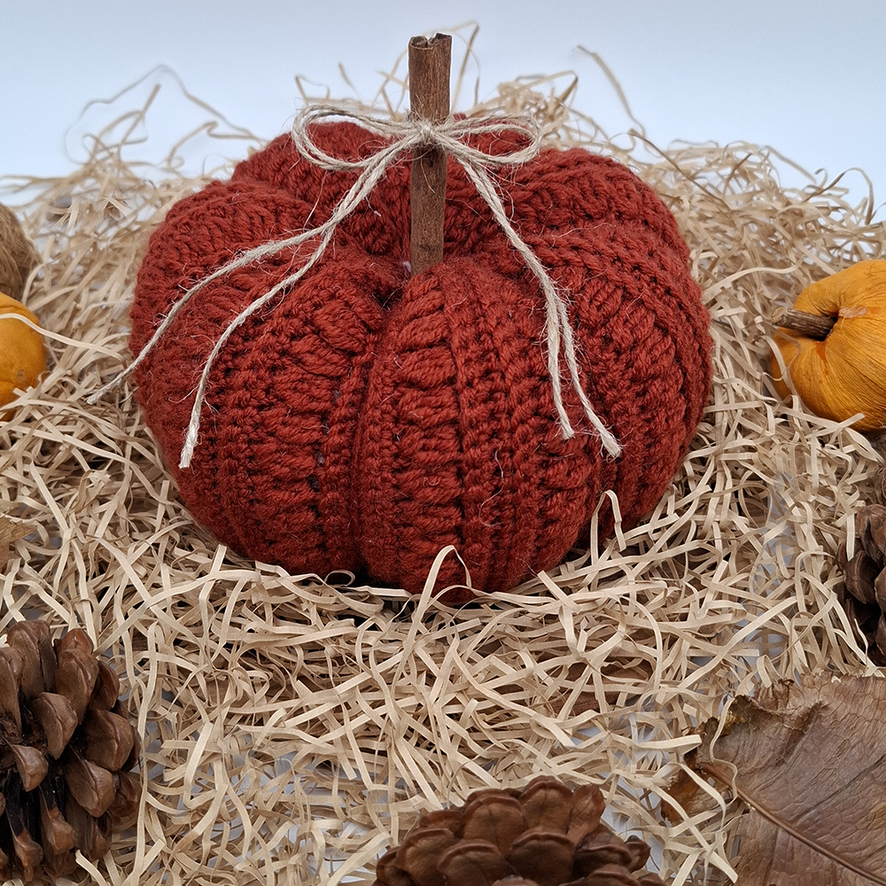 hooked on clusters crochet pumpkin