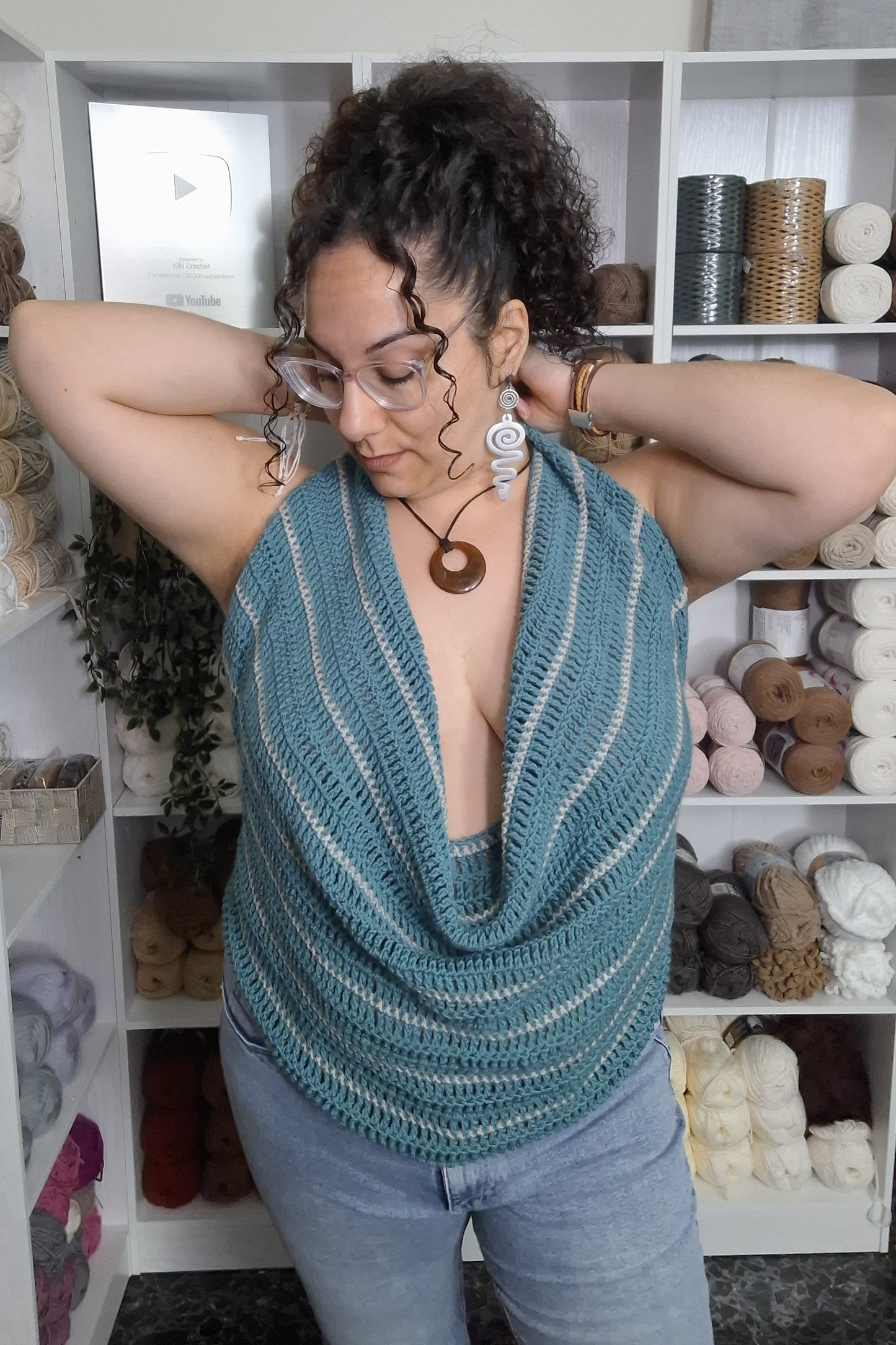 Mediterranean Breeze Top Crochet Pattern (S - 5XL)