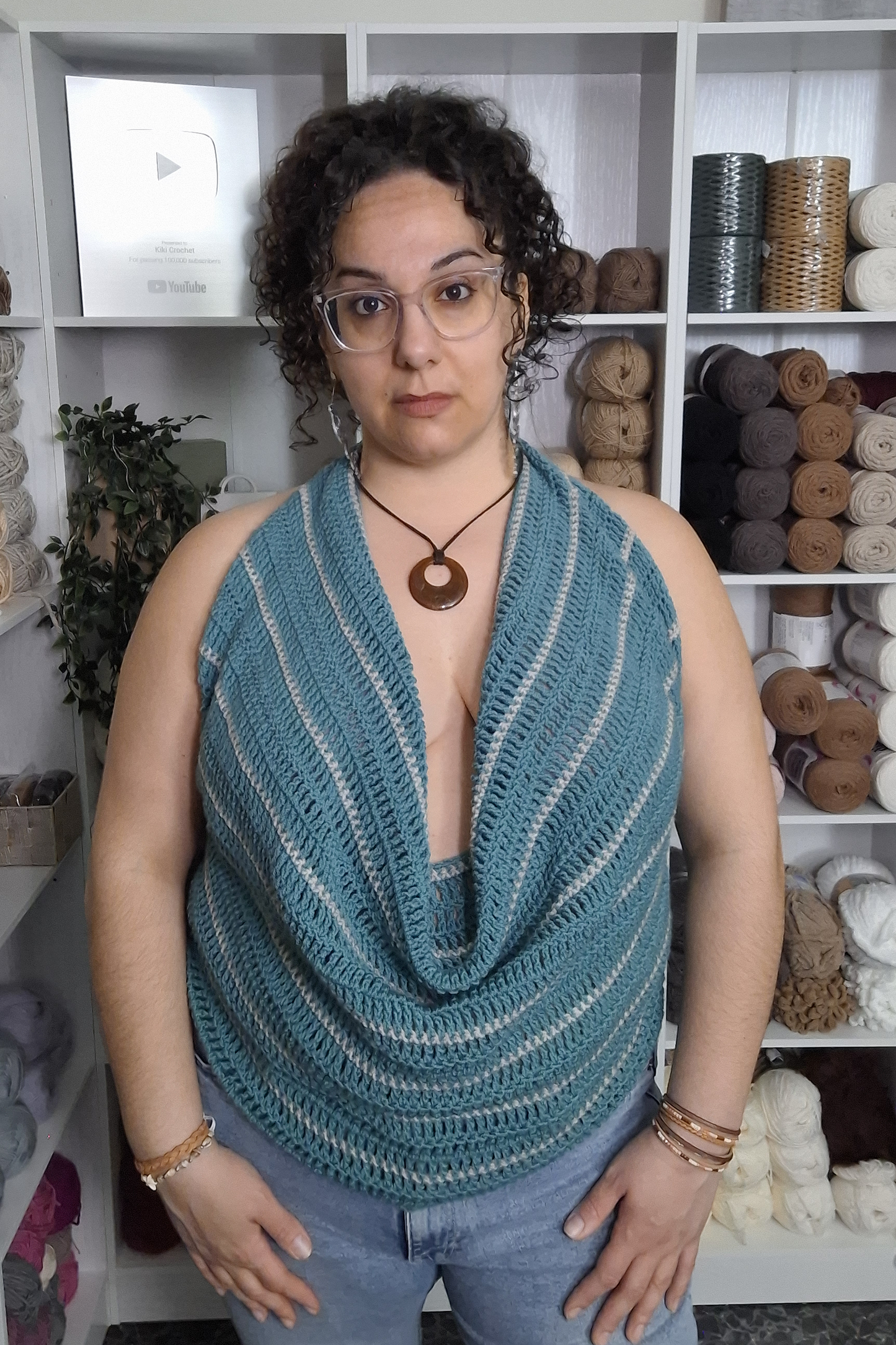 Mediterranean Breeze Top Crochet Pattern (S - 5XL)