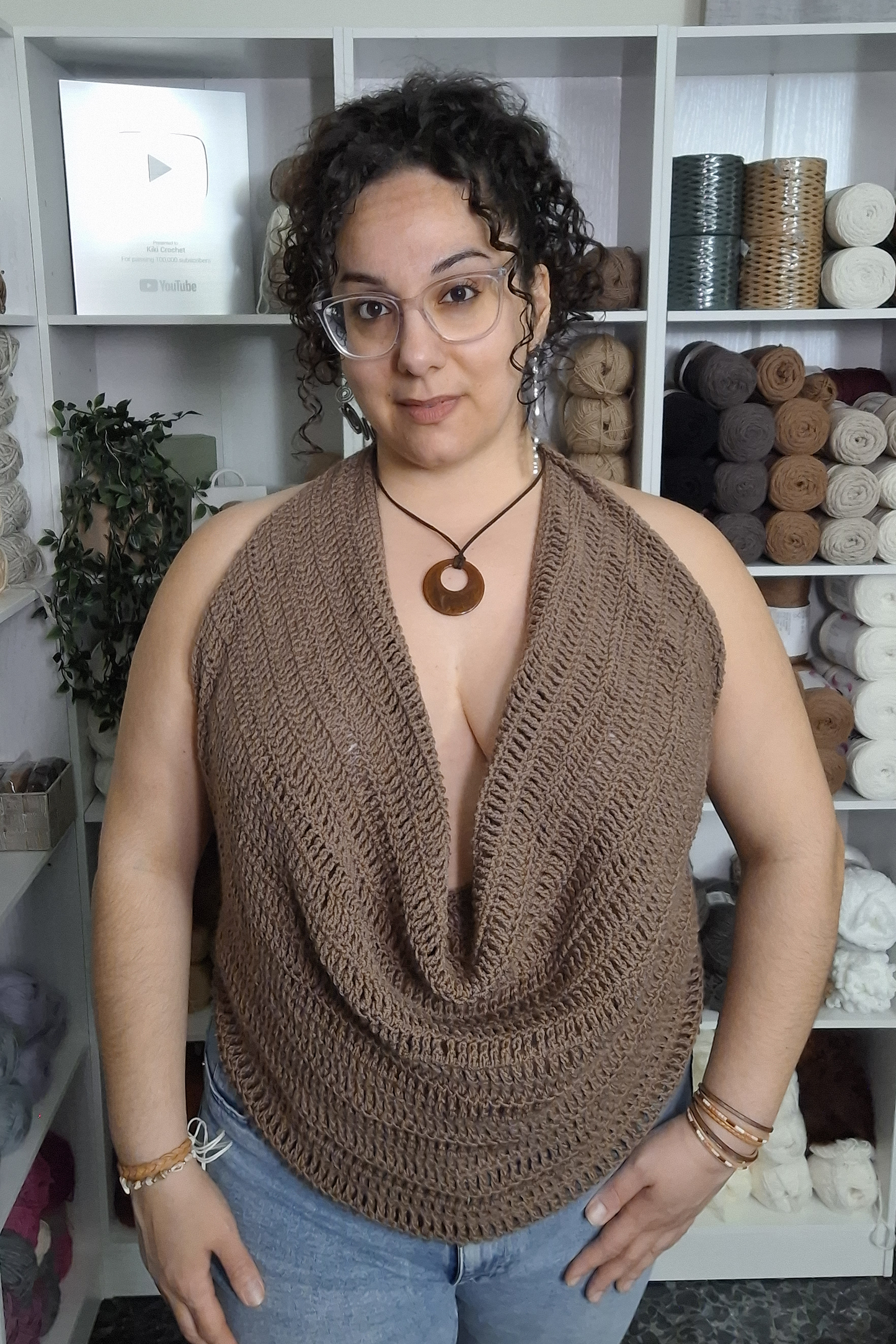 Mediterranean Breeze Top Crochet Pattern (S - 5XL)
