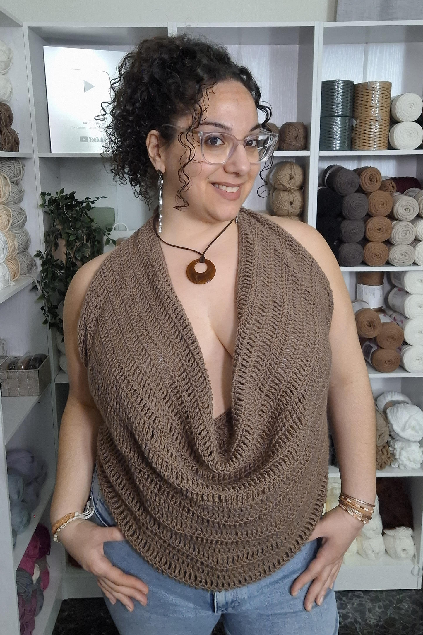 Mediterranean Breeze Top Crochet Pattern (S - 5XL)