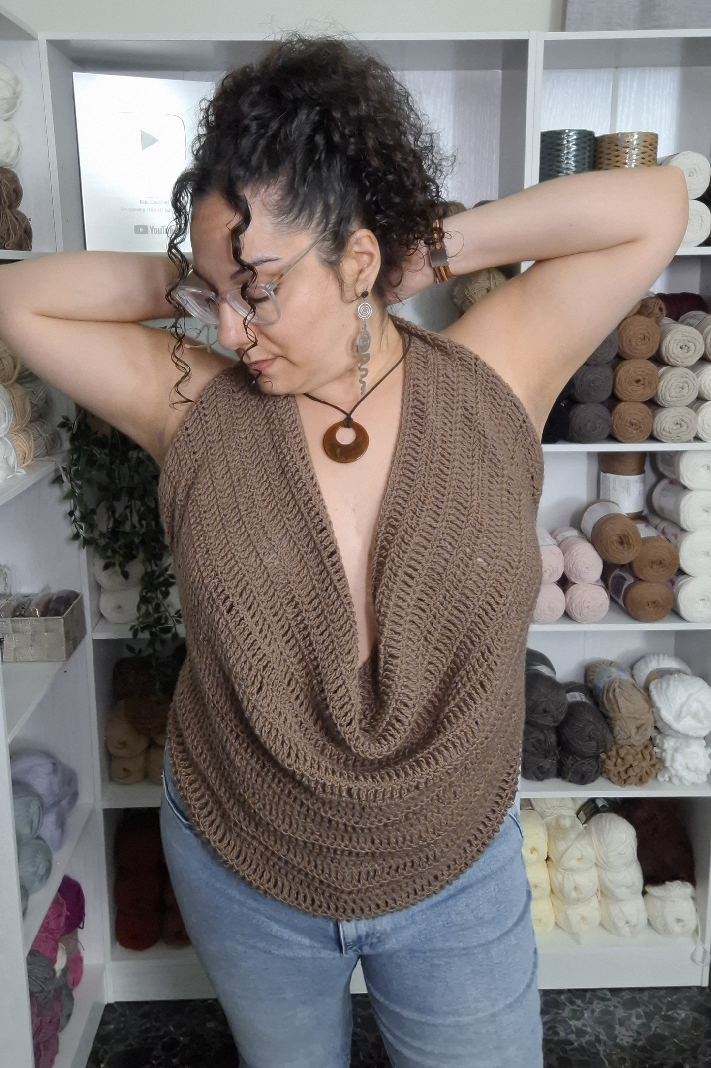 Mediterranean Breeze Top Crochet Pattern (S - 5XL)