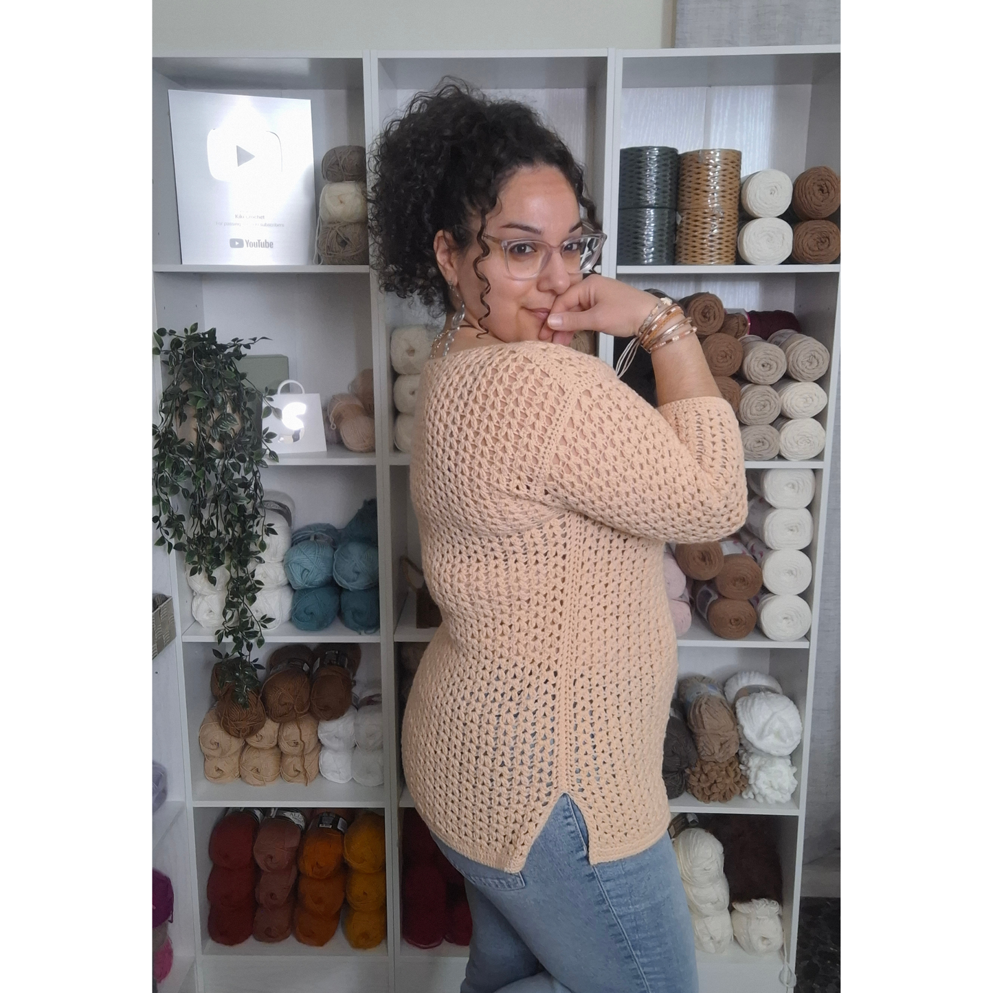 Anthemis Top Crochet Pattern (S - 5XL)