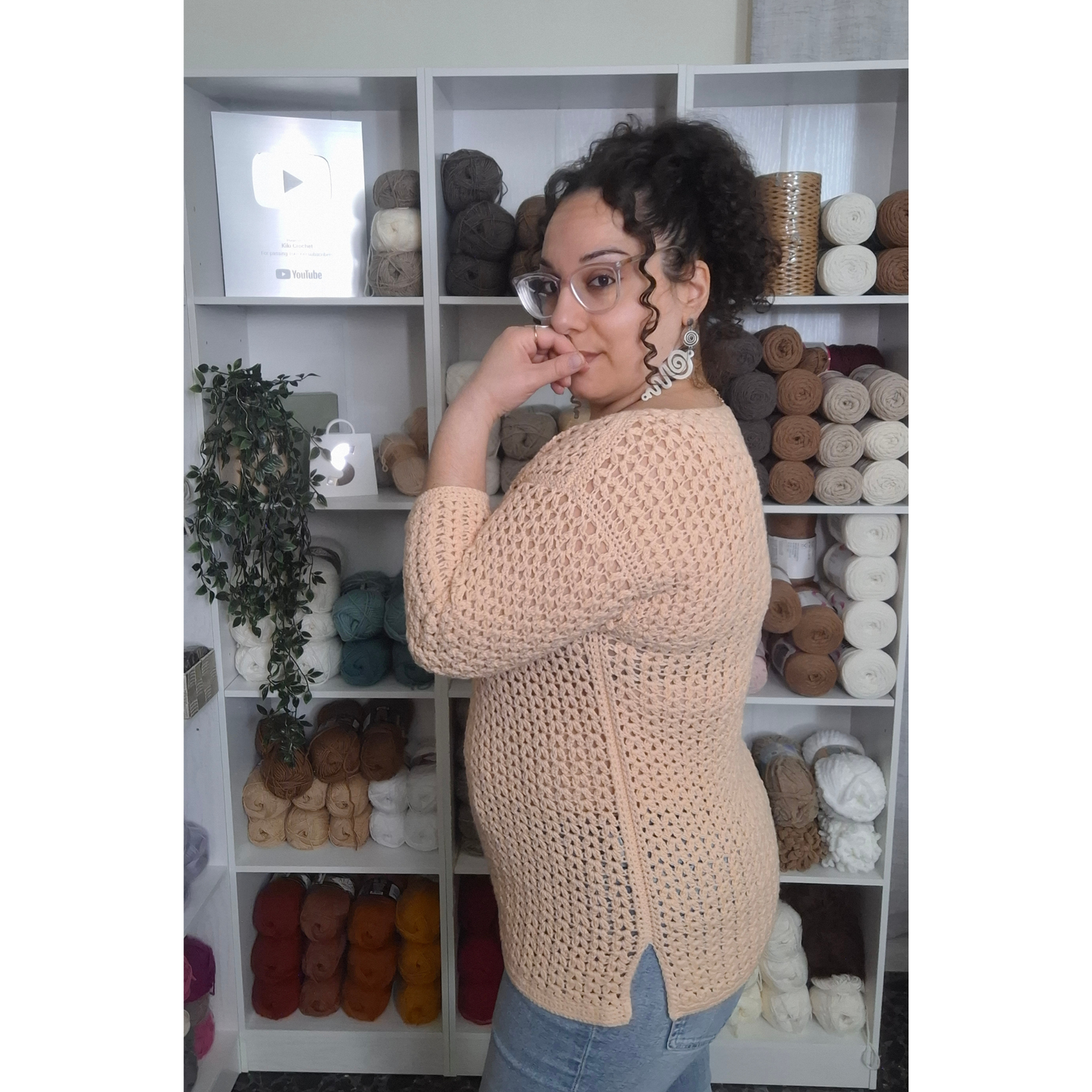 Anthemis Top Crochet Pattern (S - 5XL)