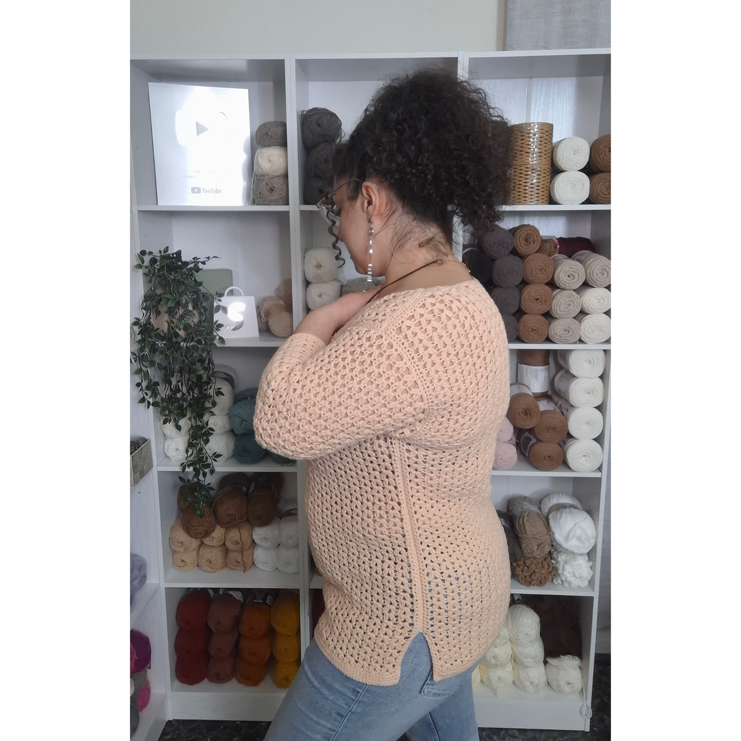 Anthemis Top Crochet Pattern (S - 5XL)