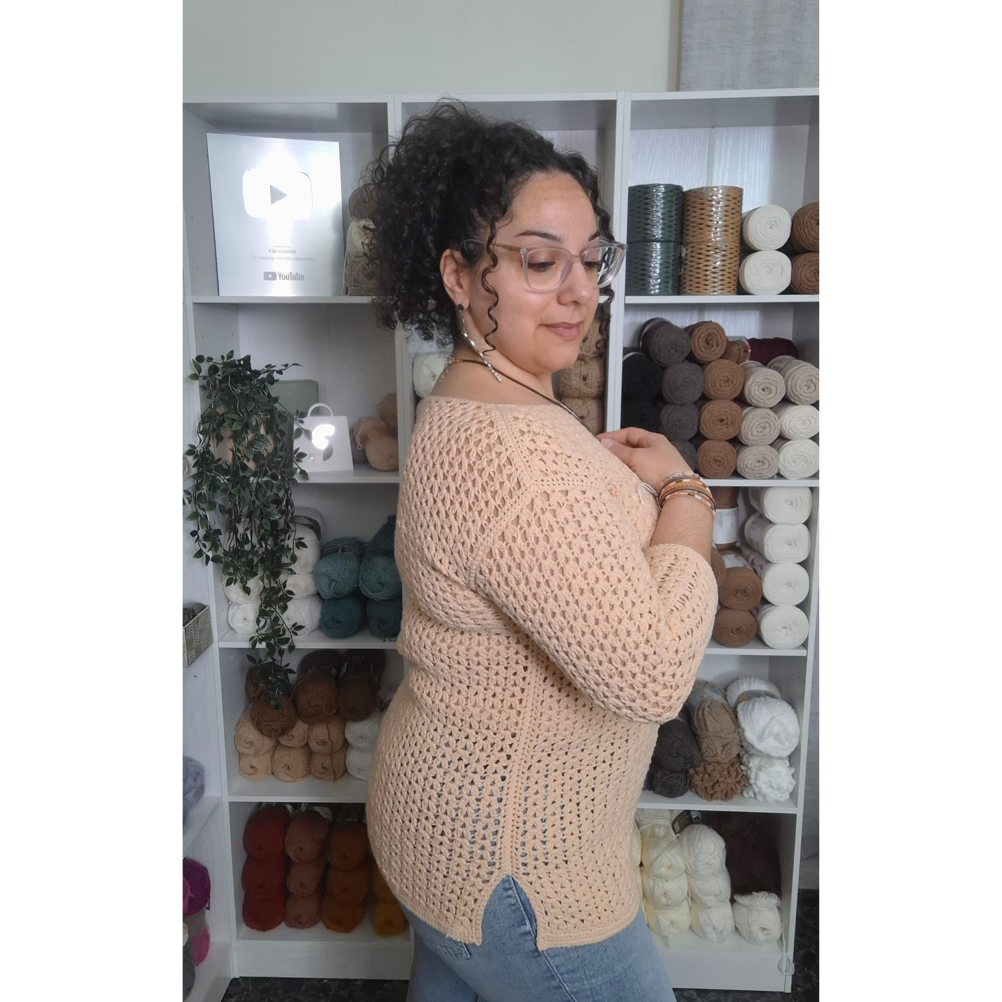 Anthemis Top Crochet Pattern (S - 5XL)