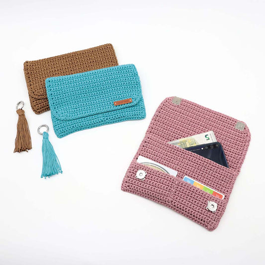 a wallet in a day by kiki crochet patterns