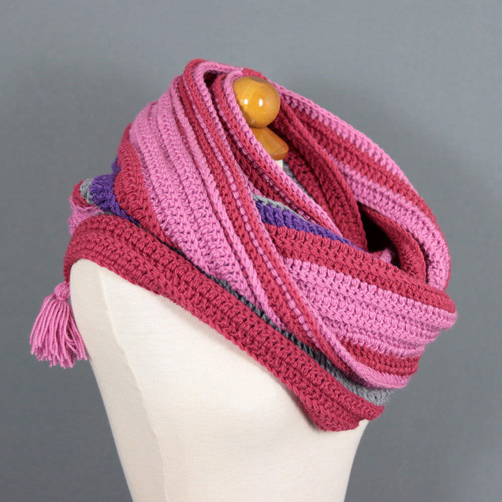 Enid's Snood Crochet Pattern (FREE) – Kiki Crochet Designs