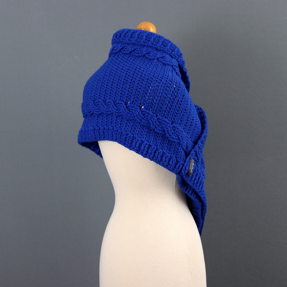 Royal Cables Cowl Crochet Pattern (PDF + Video Tutorial)