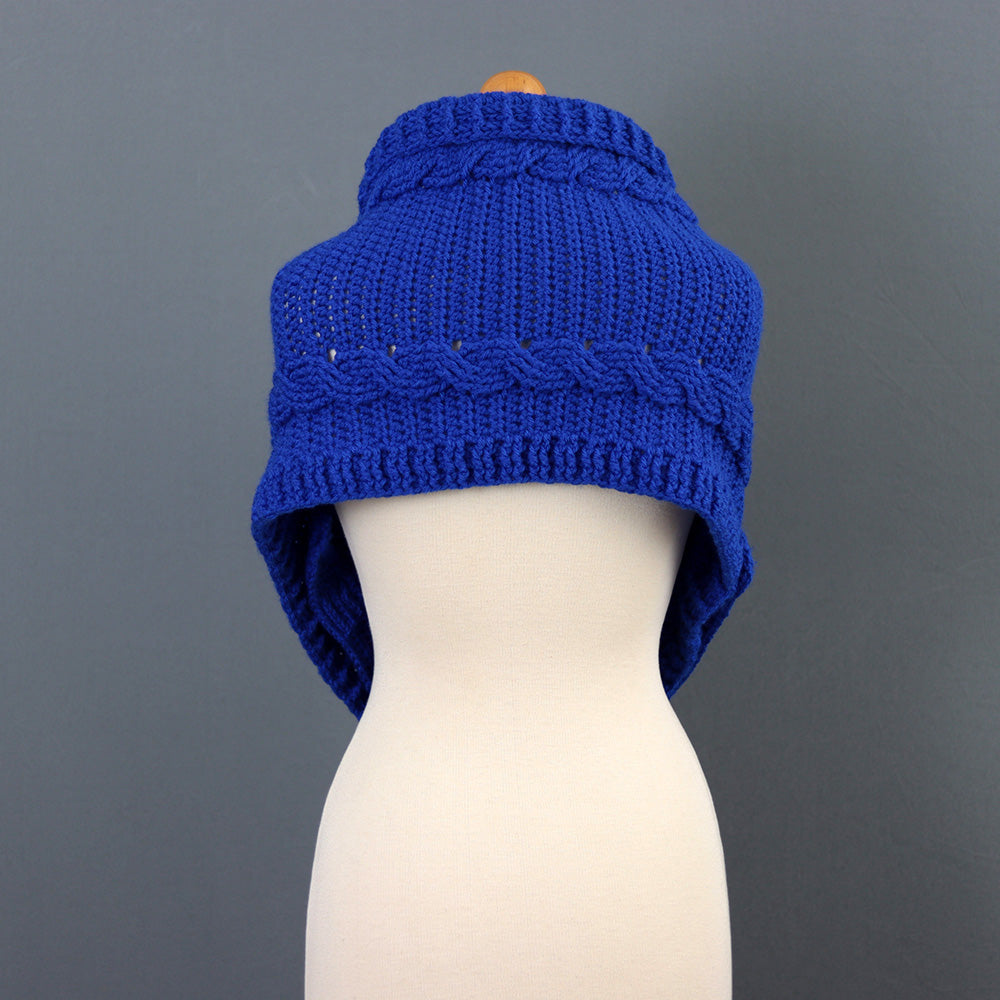 Royal Cables Cowl Crochet Pattern (PDF + Video Tutorial)