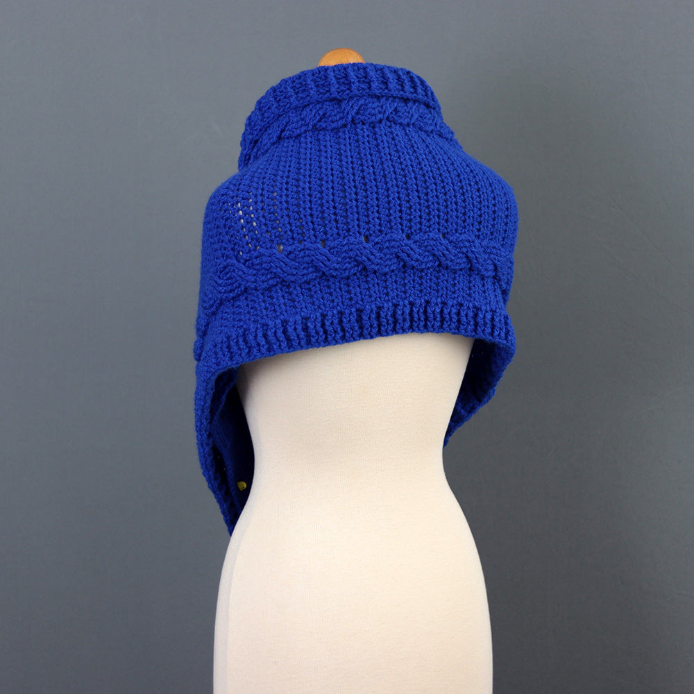 Royal Cables Cowl Crochet Pattern (PDF + Video Tutorial)