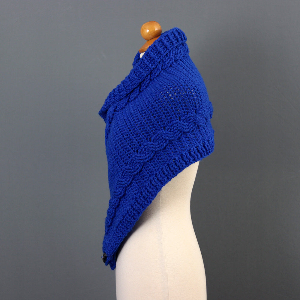 Royal Cables Cowl Crochet Pattern (PDF + Video Tutorial)