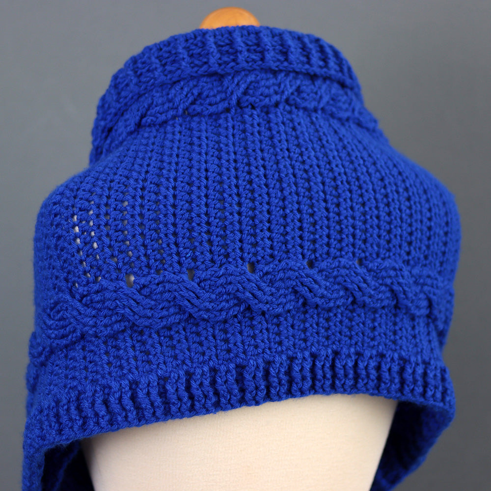 Royal Cables Cowl Crochet Pattern (PDF + Video Tutorial)