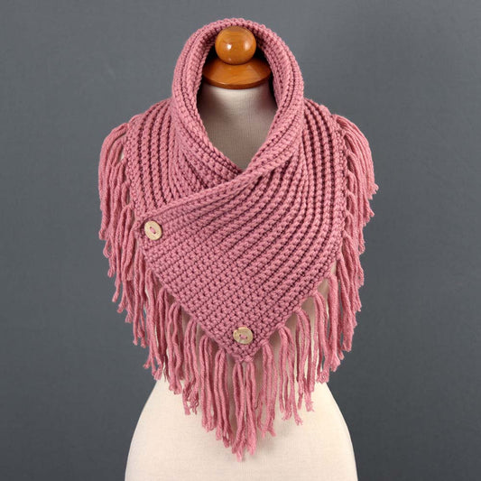 dusty pink cowl by kiki crochet patterns