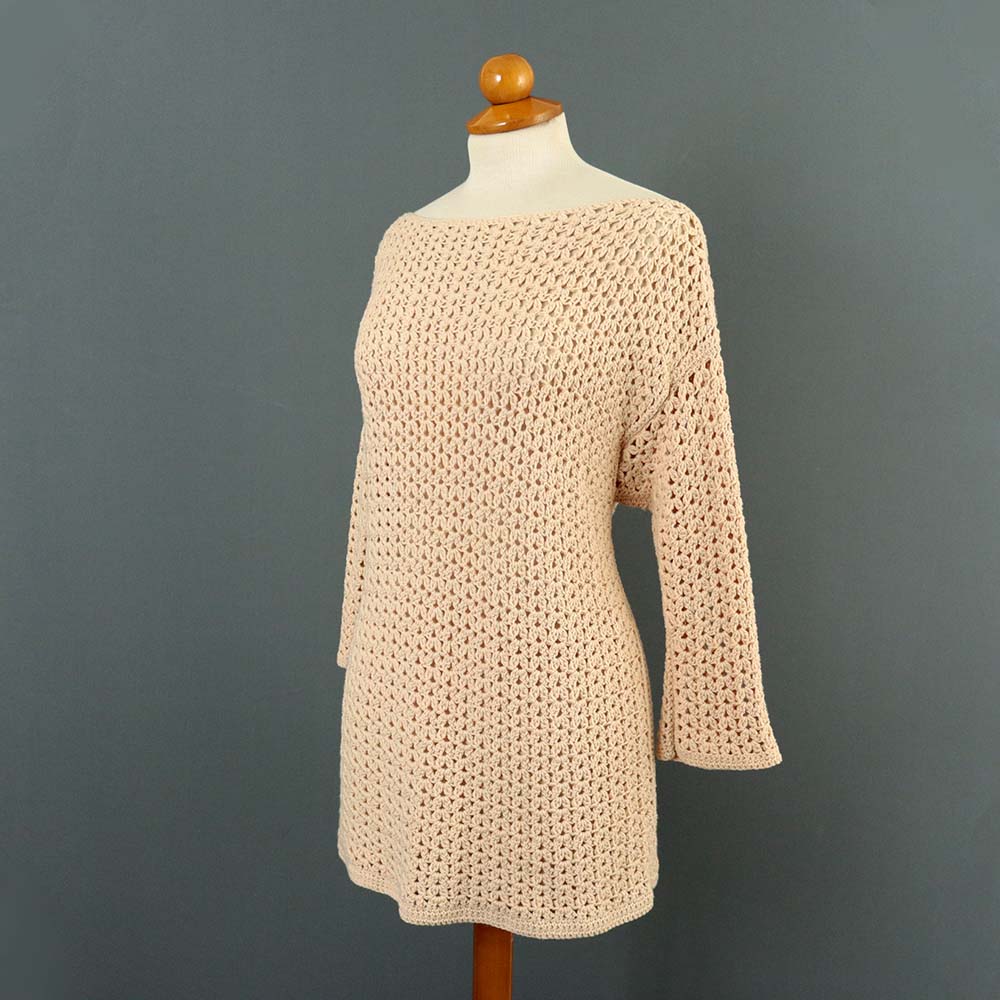 Anthemis Top Crochet Pattern (S - 5XL)
