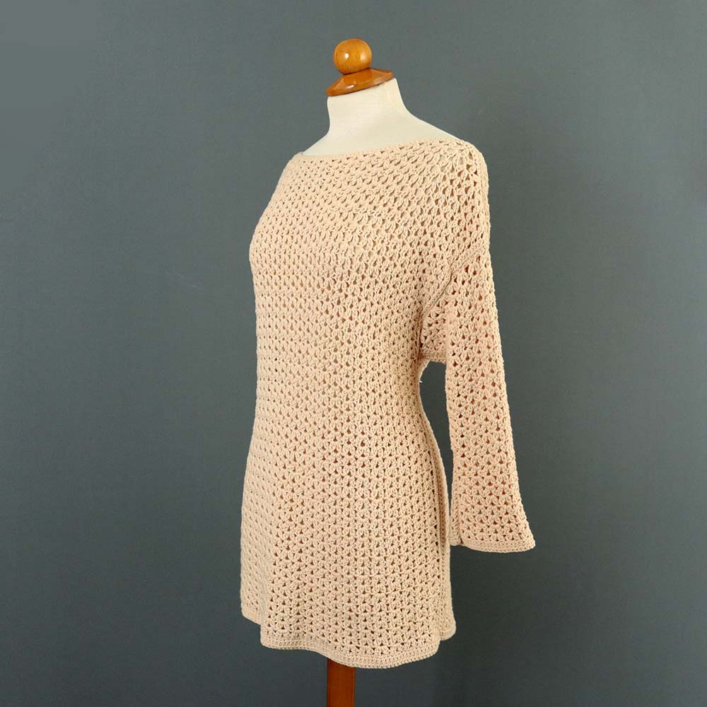 Anthemis Top Crochet Pattern (S - 5XL)