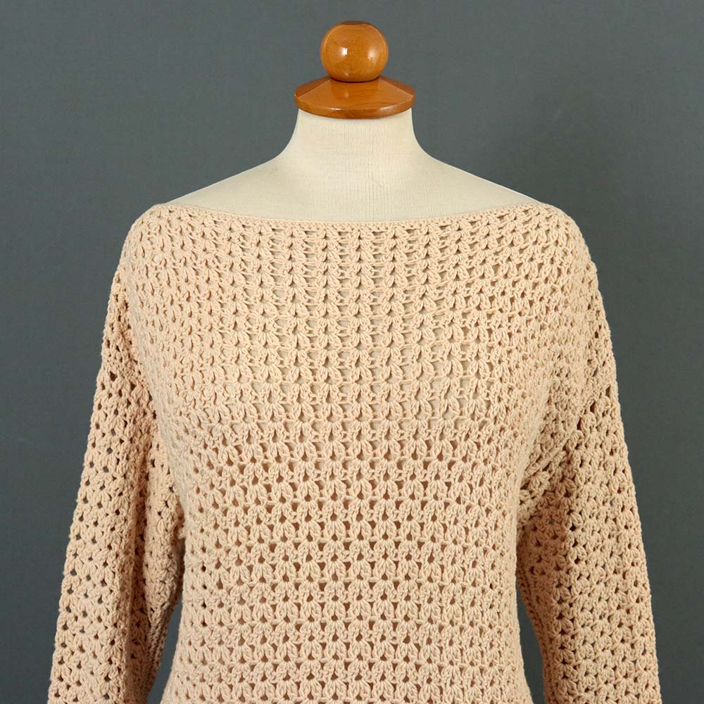 Anthemis Top Crochet Pattern (S - 5XL)