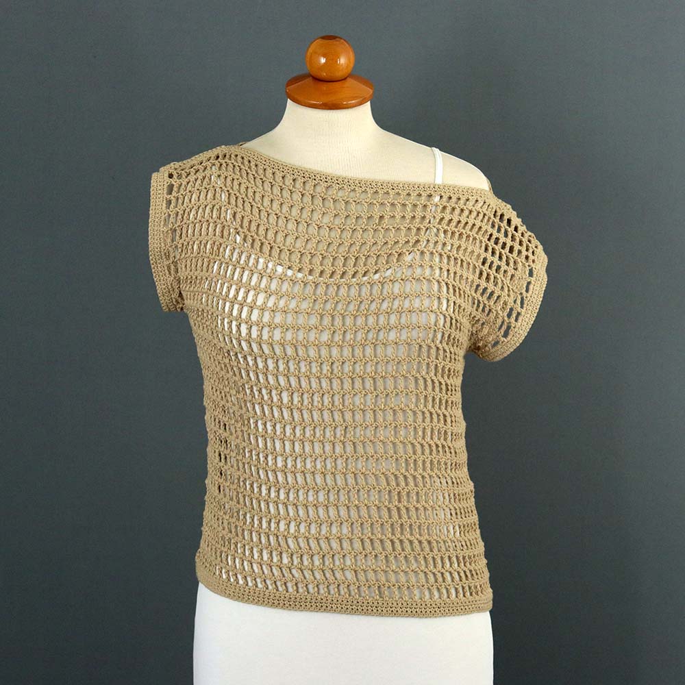 sunset reflections top crochet pattern