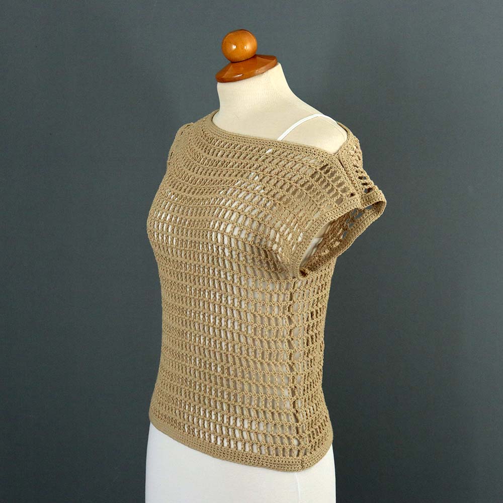 sunset reflections top crochet pattern