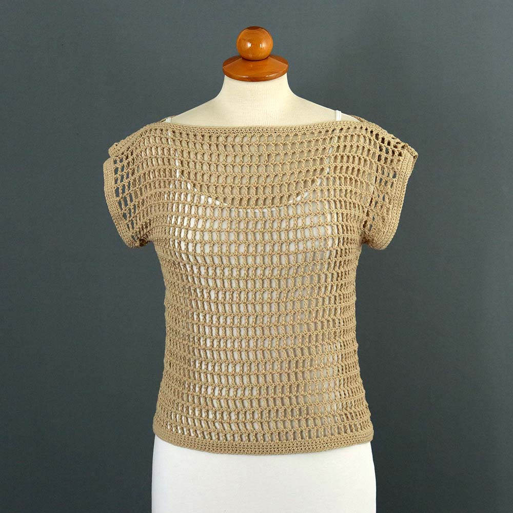 sunset reflections top crochet pattern